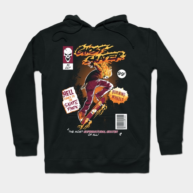 Ghost Skater Hoodie by Gazola